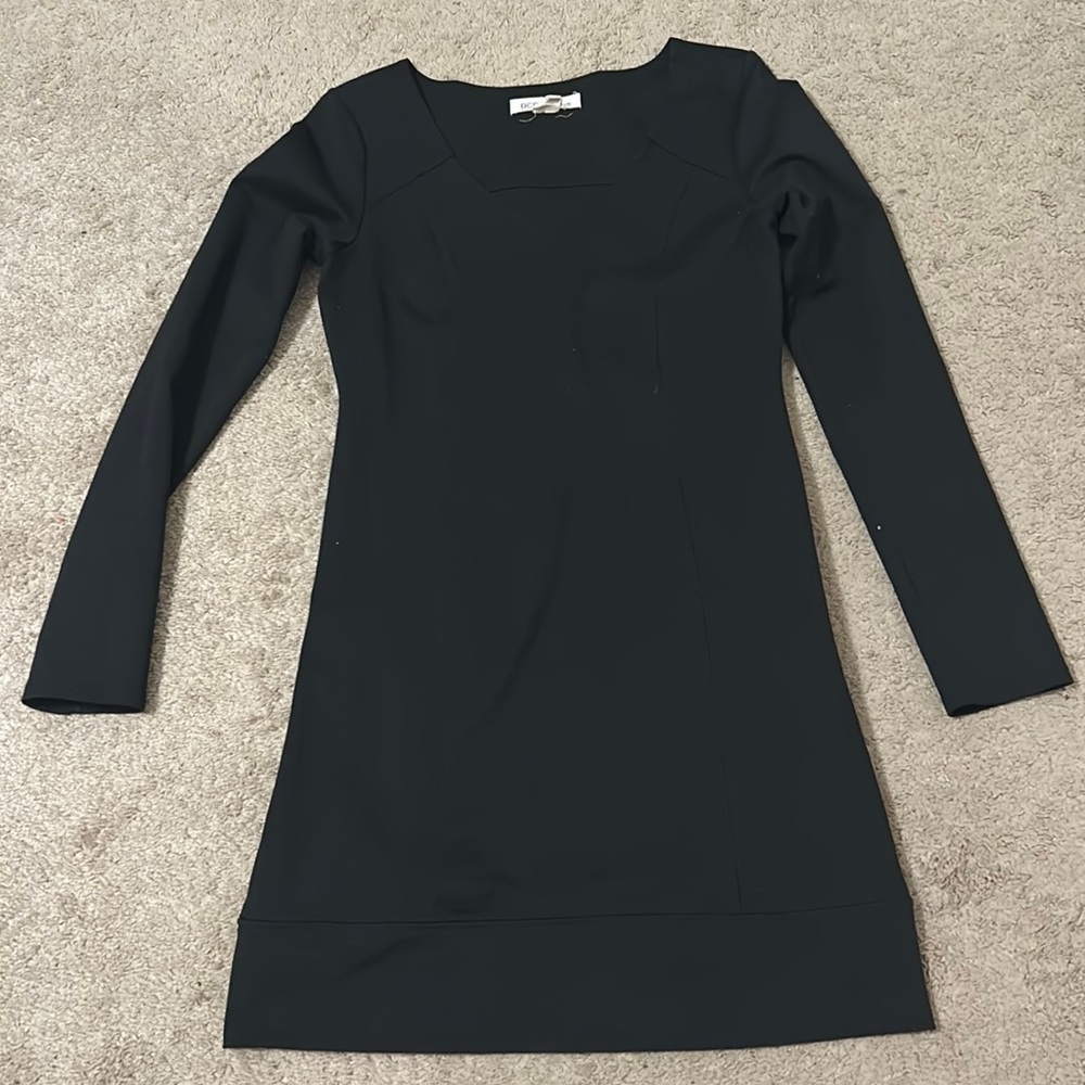 Black mini dress